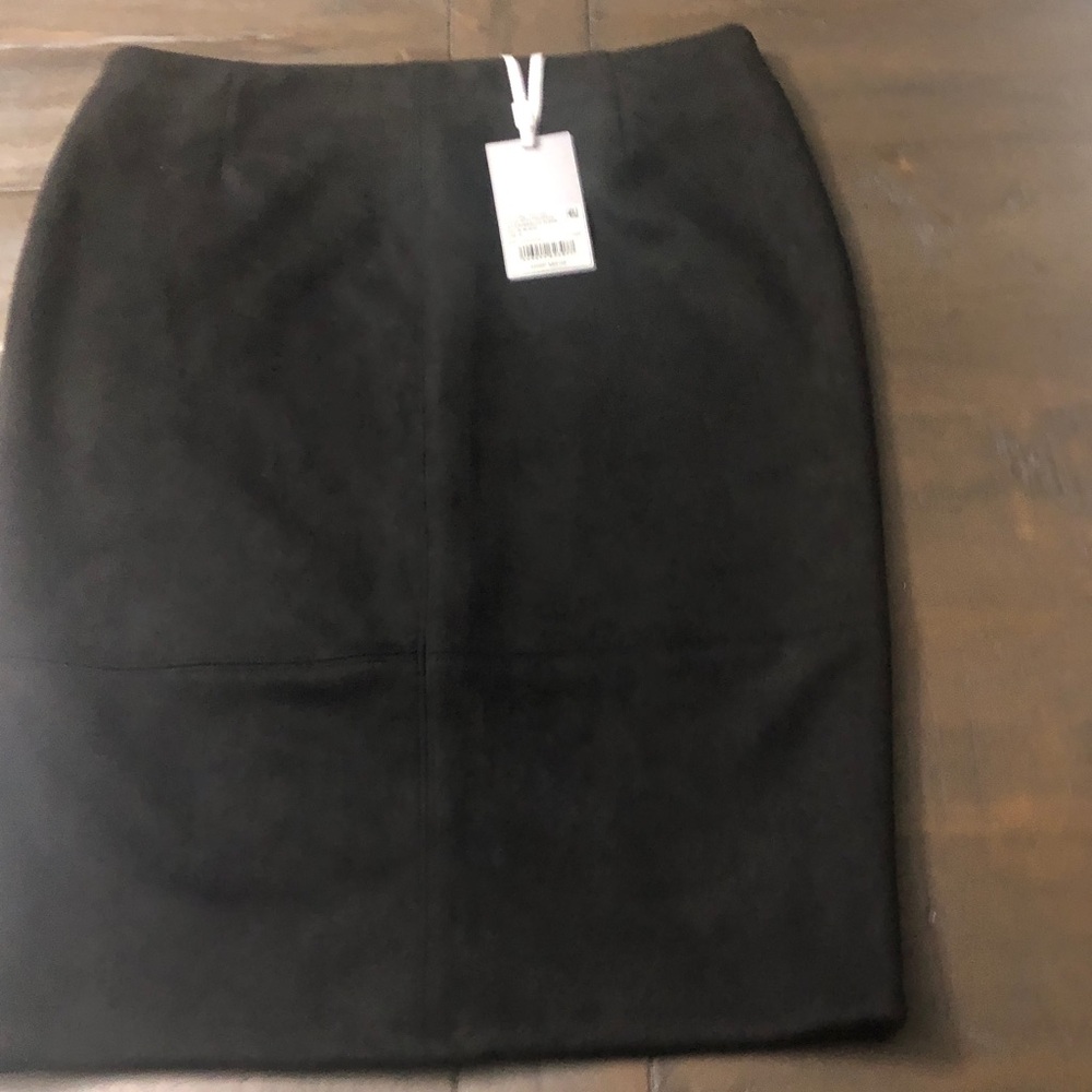 Preston & York Black suede women shirt